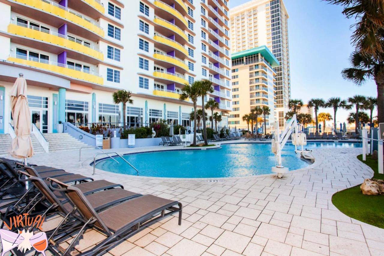 3 Bedroom Condo Jacuzzi Direct Oceanfront Wyndham Ocean Walk 2425 Daytona Beach Zewnętrze zdjęcie