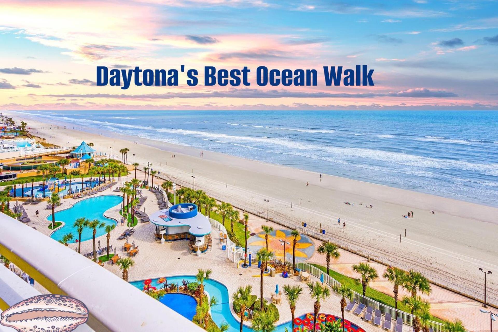 Vacation In Comfort And Luxury - 3 Bedroom Direct Oceanfront - Wyndham Ocean Walk Resort 2425 Daytona Beach Zewnętrze zdjęcie